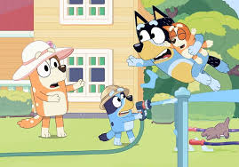 Disney junior logo winter snowman id jigsaw puzzle happy holidays. Bluey Puzzle Online Bluey Disney Jr Disney Junior Bluey Disney