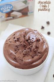 Chocolate Tofu Pudding Yummy Healthy Easy Tofu Pudding Vegan Desserts Tofu Dessert