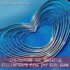 See more ideas about 11 year anniversary gift, year anniversary gifts, anniversary gifts. 11th Year Steel Wedding Anniversary Gifts For Him Gift Canyon