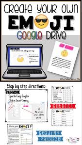 Students Will Innovate Design And Write About An Emoji With This Digital Resource That Can Be Completed In Goo Techie Teacher Emoji Classroom Google Classroom