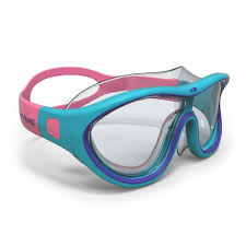 Masque De Natation 100 Swimdow Taille P Bleu Rose Decathlon