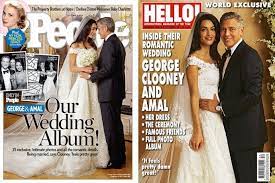 The two acted fast and married just a few months later. See Amal Alamuddin S Wedding Dress In First Pictures From George Clooney S Wedding Vanity Fair