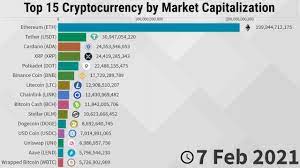 Bitcoin btc price graph info 24 hours, 7 day, 1 month, 3 month, 6 month, 1 year. Evolution Of Top 15 Cryptocurrency By Market Capitalization 2013 2021 Statistics And Data