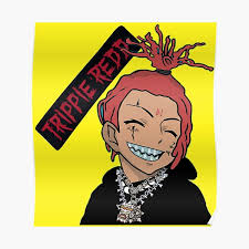 Want to discover art related to trippieredd? Trippie Redd Posters Redbubble