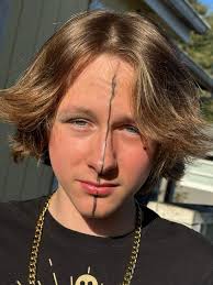 Today my 14 year old son was walking home from school