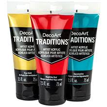 Decoart Traditions Artist Grade Acrylics