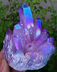Blue quartz is a calming stone which also protects from negativity. Pin By Heather Travis On Streamstuff Crystals Minerals And Gemstones Crystals Minerals