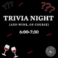 Trivia Night in the Cellar    — Stockwell Cellars event image