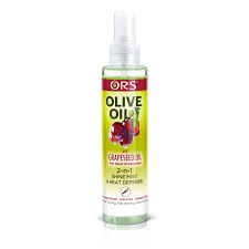 Ors Haircare Olie Oil With Grapeseed Oil 2 N 1 Shine Mist And Heat Defense Grapeseed Oil Hair Salon Supplies Natural Hair Moisturizer
