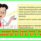Kunci Jawaban Buku Siswa Tema 7 Kelas 5 Halaman 30 32 33 35 37 41 42 Buku Kunci Halaman