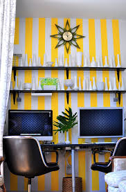 Accent walls can actually really change the vibe in your home, and it will definitely be for the better. 10 Striped Home Office Accent Wall Ideas Inspirations