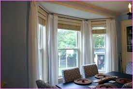 A bay window nook is a perfect place to relax in cozy atmosphere when it's cold outside. Curtains Dining Room Ideas Freshsdg