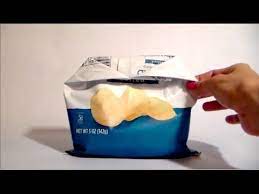 Try our simply genius trick for closing a bag sans clip.don't forget. How To Seal A Bag Of Chips Without A Clip Youtube Pin Success Tried On A Bag Of Tortilla Chips 9 10 16 Chip Bag Folding Chip Bags Chip Bag