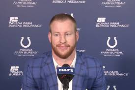 Carson wentz (born december 30, 1992) is an american football quarterback for the indianapolis colts of the national football league (nfl). Carson Wentz Talks About Jalen Hurts His Alleged Trade Demand And Being A Bad Teammate Phillyvoice