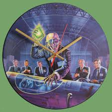 It was released by capitol records in 1990. Megadeth Rust In Peace Vinyl Clocks