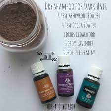 Dry Shampoo For Dark Hair Essential Oils Diy Diy Dry Shampoo Essential Oils For Hair Living Essentials Oils