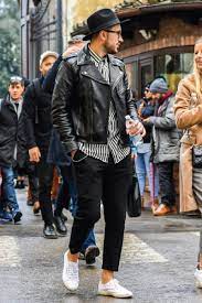 White leather biker jacket mens double breast style. How To Buy A Leather Jacket For Men In 2019 Mr Alife