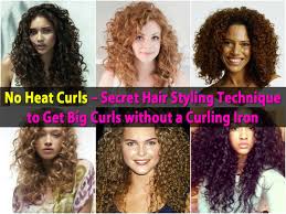 Jun 05, 2021 · 12 excellent ways to curl your hair without heat #1: No Heat Curls Secret Hair Styling Technique To Get Big Curls Without A Curling Iron Really Curly Hair Curls No Heat Curly Hair Styles