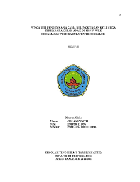 Pokok pikiran sikap positif yang ditampilkan. Doc Pengaruh Pendidikan Agama Di Lingkungan Keluarga Terhadap Akhlak Anak Di Sdn V Pule Kecamatan Pule Kabupaten Trenggalek Iyaz Yasin Academia Edu