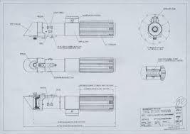 Darth Vader Esb Lightsaber Blueprint Wannawanga Com