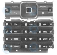 Sony Ericsson K770i Keypad Set latin black