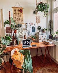 3 297 Me Gusta 35 Comentarios Selina Evningcffee En Instagram Mein Highlight Der Woche Ist Ja Boho Office Decor Home Decor Tropical Interior Design