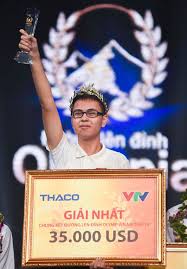 Nữ sinh duy nhất tại chung kết đường lên đỉnh olympia 2020 nguyễn thi thu hằng với số điểm cao nhất 235, trở thành quán quân, mang chiếc vòng nguyệt quế đầu tiên về ninh bình. Nghá»‡ An Láº§n Ä'áº§u Tien Co Nha Vo Ä'á»‹ch Cuá»™c Thi Ä'Æ°á»ng Len Ä'á»‰nh Olympia