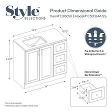 Single Sink Bathroom Vanity