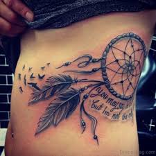 Explore manly designs with deep wisdom and prideful heritage. 82 Ravishing Dreamcatcher Tattoos On Rib