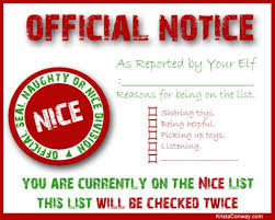 19 Elf On The Shelf Ideas Nice List Certificate Elf On The Shelf Elf