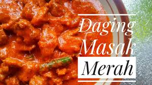 5 resipi simple yang pasti dapat 'tambat' hati suami. Sedapnya Daging Masak Merah Jom Buat Youtube
