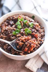 Black Beans Or Pinto Beans Healthier Instant Pot Black Beans And Rice Recipe Bean Recipes Vegan Instant Pot Recipes Brown Rice Recipes