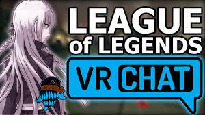 VR Chat League Of Legends Summoner's Rift Map - YouTube