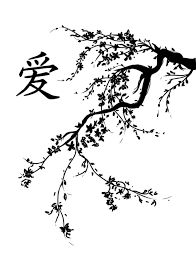 Black And White Cherry Blossom Clip Art Pin On Temp Tattoos