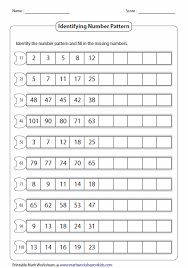 Printable math worksheets from k5 learning. Pattern Worksheets