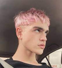 Pin By Guidow On Sugarrluck Dyed Hair Men Pink Hair Guy Bleached Hair Men