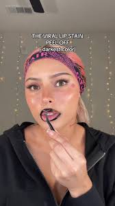 I was kinda scared ngl but the end results 😳😭 #fyp #peelofflipstain