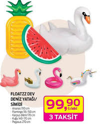 Floattz Dev Deniz Yatagi Simidi Indirimde Market