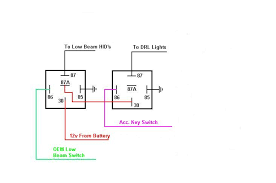In the trailer wiring diagram and connector application chart below, use the first 5 pins, and ignore the rest. 12 Volt Relay Wiring Diagram 5 Pole Drl Diagram Base Website Pole Drl Classdiagramtemplate Tommimusic It