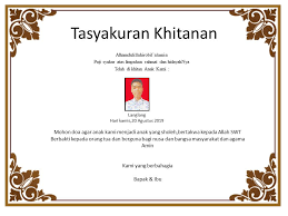 15 twibbon hari pelaut sedunia 2021, bingkai foto kartu ucapan selamat di twibbonize.com. Cara Membuat Kartu Ucapan Khitanan Di Microsoft Power Point Husnuls492 Com