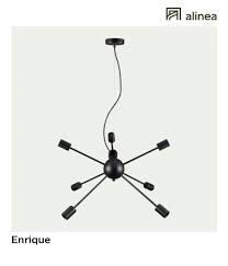 Alinea Enrique Suspension En Metal Noir D66cm Luminaires Suspensions Et Plafonniers Suspensions Alin Suspension Metal Metal Noir Suspension Luminaire