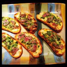 Fettunta And Prosciutto Recipe By Ina Garten I Made This And It Is So Yummy And Do Easy Best Appetizers Ina Garten Recipes Appetizer Snacks