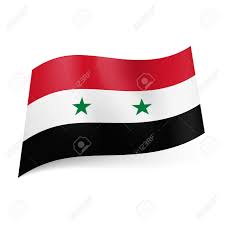 Erstmals 1958 wieder angenommen am 30. Nationalflagge Von Syrien Roten Weissen Und Schwarzen Horizontalen Streifen Mit Zwei Grunen Sternen Auf Zentrale Band Lizenzfrei Nutzbare Vektorgrafiken Clip Arts Illustrationen Image 22630019