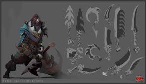 Hey Guys Here Is A Bunch Of Concept Art I Contributed To The Most Recent League Of Legends Champion Pyke Most Of T Concept Art Art Fantasy Character Design