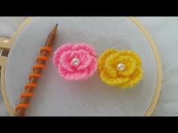 To get more information, read the real reviews left by shoppers so you can make an informed decision. Amazing Hand Embroidery Trick Easy Woolen Rose Flower With Pencil Wool Craft Ideas Youtube Yarn Flowers Hand Embroidery Woolen Flower