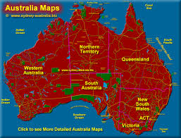 This map was created by a user. Australia Maps States Cities And Regions