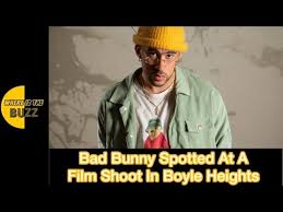 Submitted 3 days ago by viewsfromthereddit. Bad Bunny Spotted At A Film Shoot In Boyle Heights Youtube