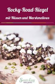 Sweet Easy Enie Backt Rocky Road Riegel Rezept Rezepte Kochen Und Backen Susse Snacks