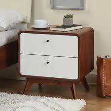 Inexpensive mid century modern nightstands. Carson Carrington Bodo Mid Century Modern 2 Drawer Nightstand 2drawer Bodo Car Mid Century Modern Nightstand Mid Century Bedroom Set Mid Century Furniture