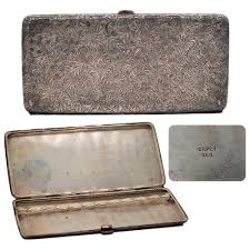 Maybe you would like to learn more about one of these? Vintage 950 Sterling Silver Floral Pattern Cigarette Case